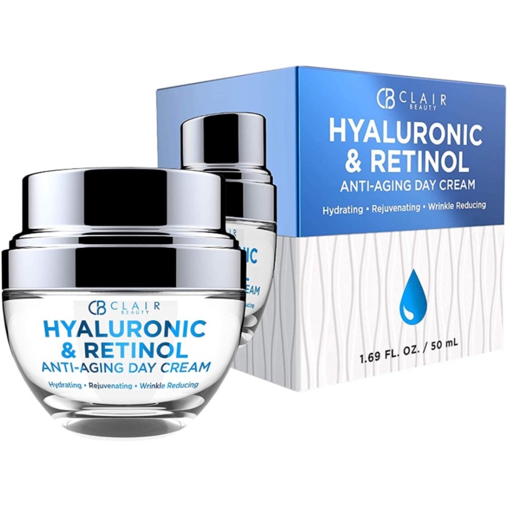 🎉HP🎉 CLAIR BEAUTY Hyaluronic & Retinol Anti Aging Day Cream